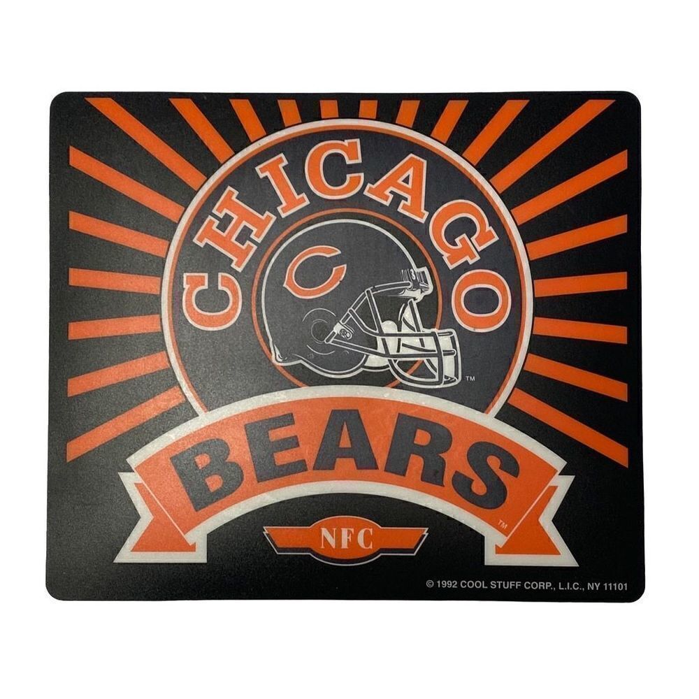Vintage 1992 Chicago Bears Mousepad